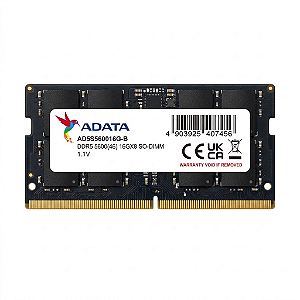 Memoria Notebook 16Gb Ddr5 5600 Sodimm Adata - AD5S560016G-B