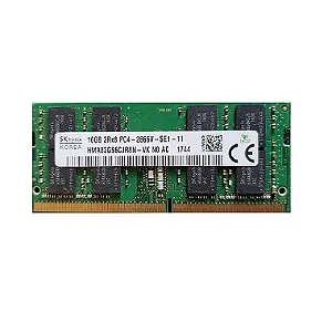 Memória Notebook 16GB DDR4 2666 Sodimm Hynix - HMA82GS6JJR8N-VK