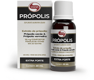 Própolis Liquido Gotas 20ml - VITAFOR