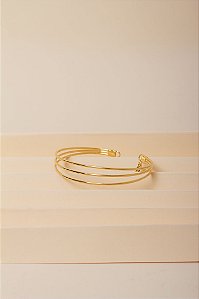 Bracelete Ouro 3 Linhas