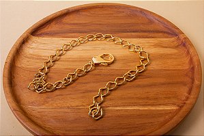 Colar Ouro Elos Torcidos