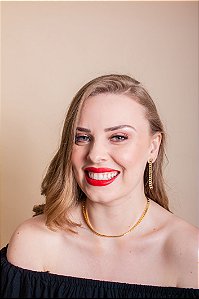 Corrente Ouro 18k Achatada