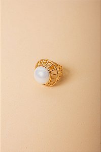 Anel Grade Ouro Pérola