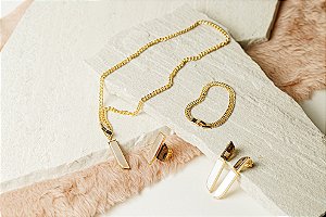 Pulseira Trança Ouro