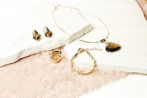 Pulseira Ouro Torcido Robusto