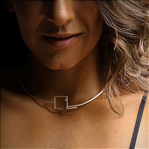 Chocker Quadrada