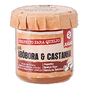 Geleia Para Queijos Abóbora e Castanha 180g COM Açúcar