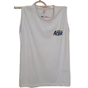 ARUÃ - CAMISETA REGATA BRANCA