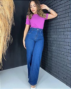 Calça Jeans Premium Wid Leg
