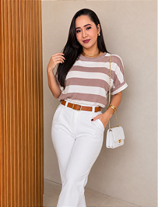 BLUSA VISCOLYCRA LISTRAS