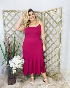 Vestido Longo Plus Size
