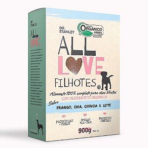 All Love - Filhotes | Frango, Chia, Cenoura & Leite 900g