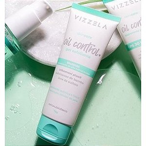 Gel Esfoliante Oil Control - Vizzela - JANA FALK BEAUTY E CIA