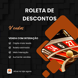 Roleta de Descontos para Loja Integrada
