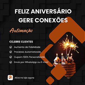 Aniversário Premiado para Clientes da Loja Integrada