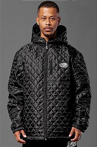 Jaqueta Bobojaco Puffer Chronic Black Refletivo 001