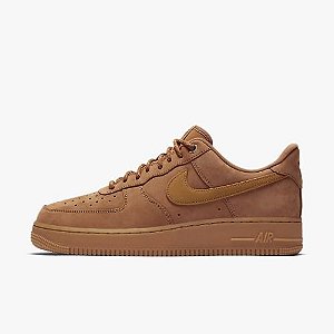 nike air force 1 mid brown leather