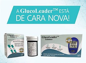 Kit Completo Aparelho Medidor de Glicose Glucoleader Enhance > >Cupom Desconto: 2WJBMURJD