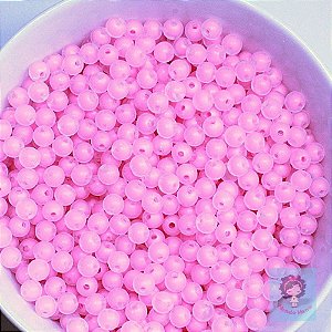 CONTA FOSCA TRANSLÚCIDA ROSA 8MM 20G