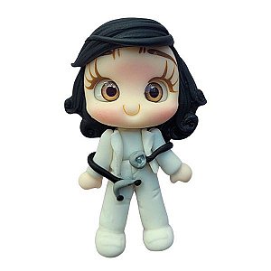 APLIQUE BISCUIT PROFISSÃO MENINA MEDICA (6,0CM)-1 UNIDADE