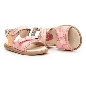 Sandália Infantil Menina Gambo Rosa Diversão
