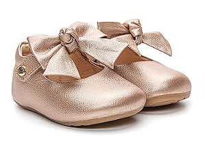 Sapatilha Baby Menina Gambo Glitter Dourada