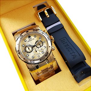 Relógio Masculino Invicta Pro Diver Troca Pulseira 23670