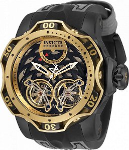 Relogio Invicta Venom 34471 Reserva De Marcha Balanco Duplo