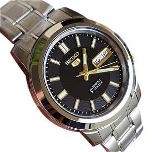 Relógio Masculino Seiko 5 Snkk17k1 Automático