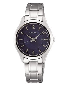 Relógio Masculino  Seiko Azul Quartzo SUR419P1