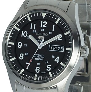 Relógio Seiko 5 Sports Snzg13k1 Automático 42mm De Caixa