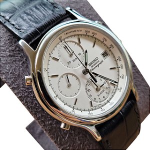 Relógio Masculino Seiko Cronoalarm Anos 90 Vintage 160181