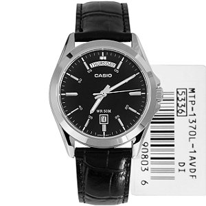 Relógio Casio Classic Preto Mtp1370l-1a