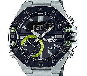 Relógio Casio Edifice Masculino Ecb-10db-1a Anadigi