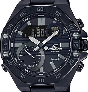 Relógio Casio Edifice Masculino Anadigi ECB-10DC-1ADF