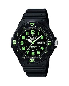 Relógio Masculino Casio Mrw-200h-3bv Analógico