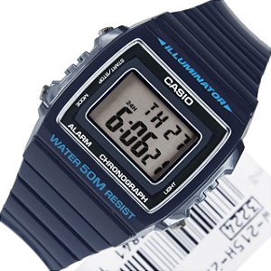 Relógio Masculino Casio Digital W-215h-2avdf