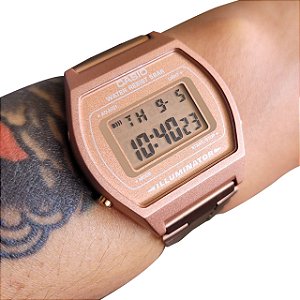 Relógio Casio Digital Vintage B640wc-5adf Rose