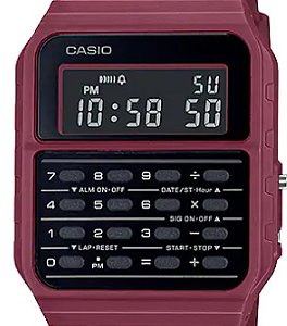 Relógio Casio Unissex Calculadora Data Bank CA-53WF-4BDF