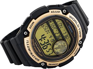 Relógio Casio Masculino Digital AE-3000W-9AVDF