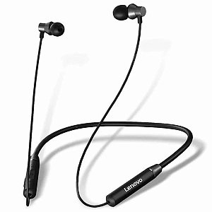 Fone De Ouvido Neckband Lenovo He05 Sem Fio Bluetooth Ipx5