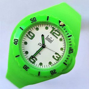 Relógio Dumont Verde Quartzo Resistente à Água