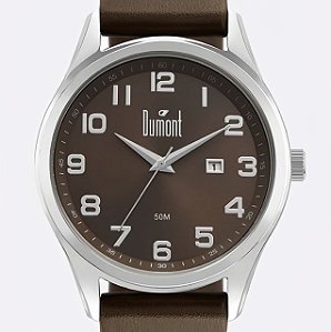 Relógio Masculino Dumont DU2115ABB Analógico Couro