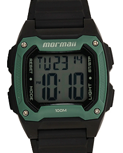 Relógio Digital Mormaii MOY1516 Verde Multifuncional