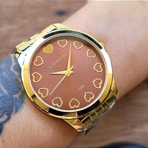 Relógio Feminino Lince Lrgh093l Kv74n1kx