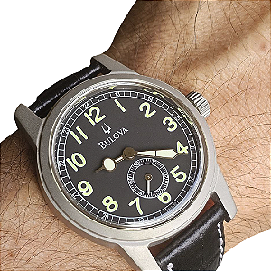 Relógio Bulova Ano 2008 Reedição Segunda Guerra Mundial