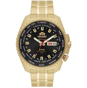 Relógio Orient Automático Banhado A Ouro 469gp057fp1kx