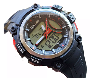 Relógio Masculino X-Games Anadigi XMPPA254 BXPX Esportivo