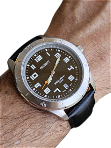 Relógio Orient Masculino Mbsc1032 G2px Preto Couro
