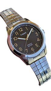 Relógio Masculino Timex Indiglo Mostrador Preto Tw2v04400